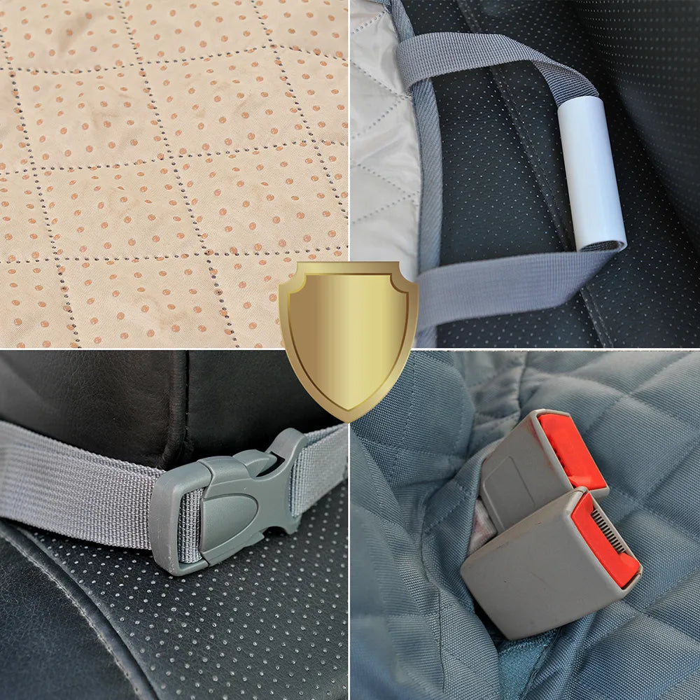 Anti-slip pet car seat