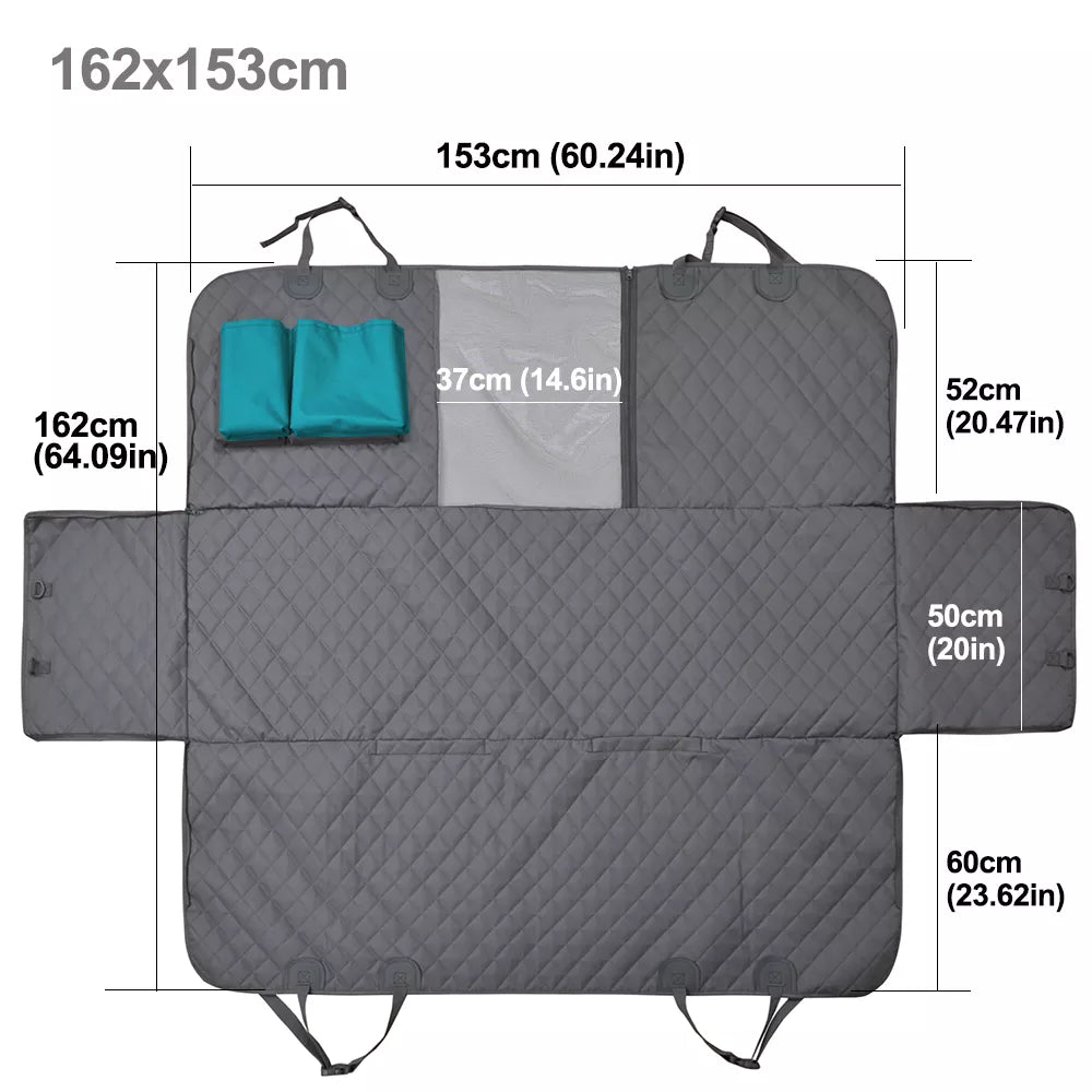 Large dog car seat cover size