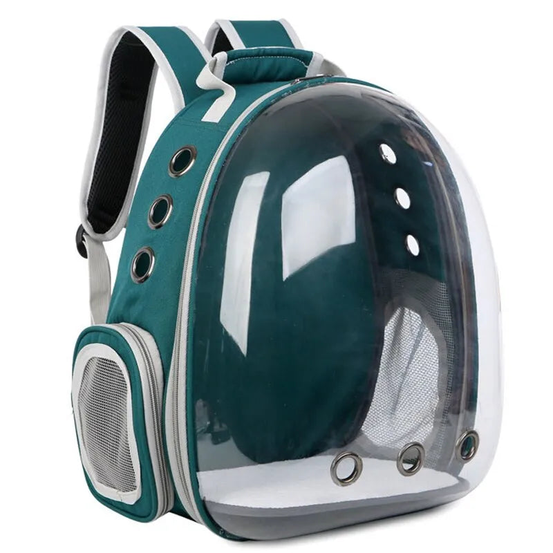 Transparent Pet Travel Backpack