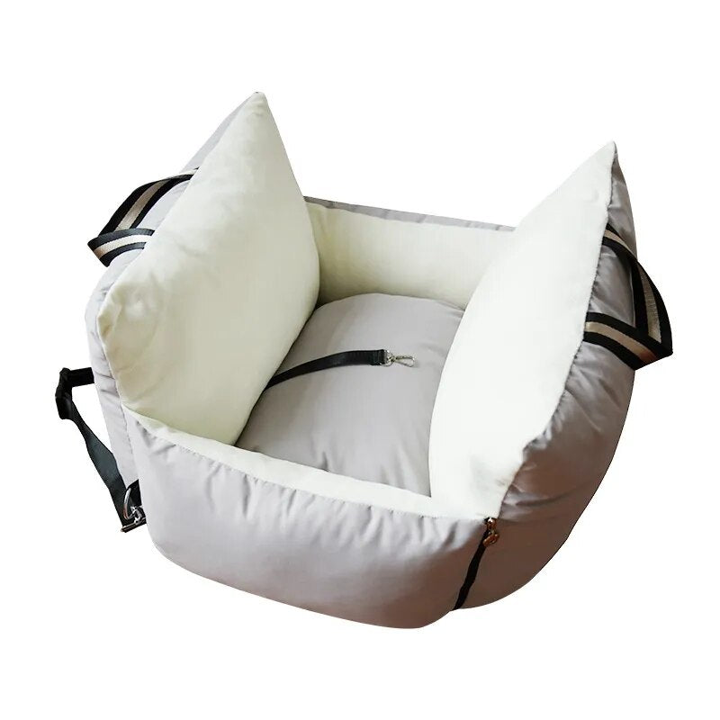 Gray Pet Travel Bed